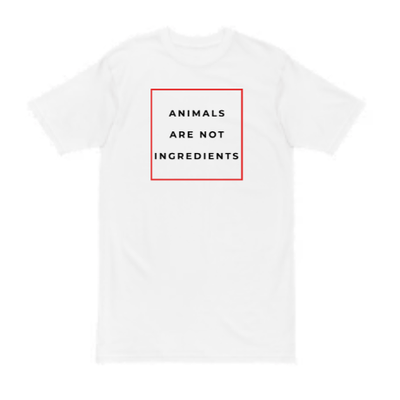 Animals Are Not Ingredients Tee