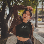 Eat Pussy not animals Crop Top-Explicit version