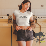 Eat Pussy not animals Crop Top-Explicit version